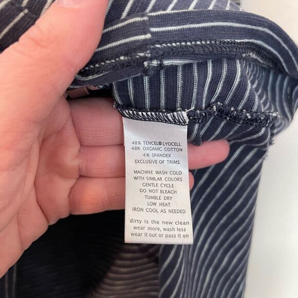 Toad & Co Windmere Striped Long Sleeve Dress Size Large - Picture 4 of 8